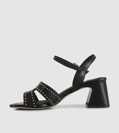 Oriane Block Sandals by Bruno Premi