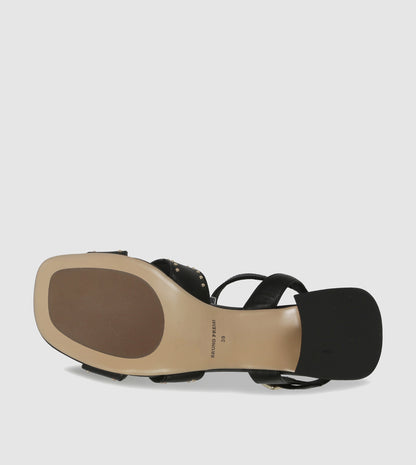 Oriane Block Sandals by Bruno Premi