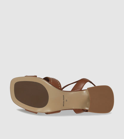 Oriane Block Sandals by Bruno Premi