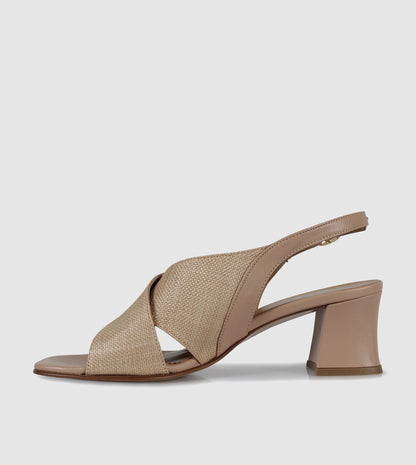 Eugenia Block Sandals by Piazza Grande