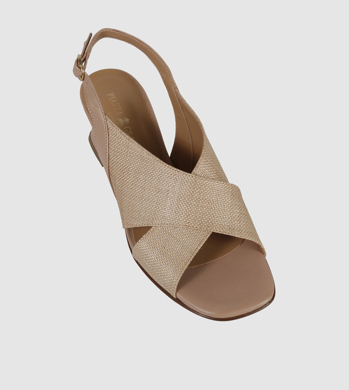 Eugenia Block Sandals by Piazza Grande