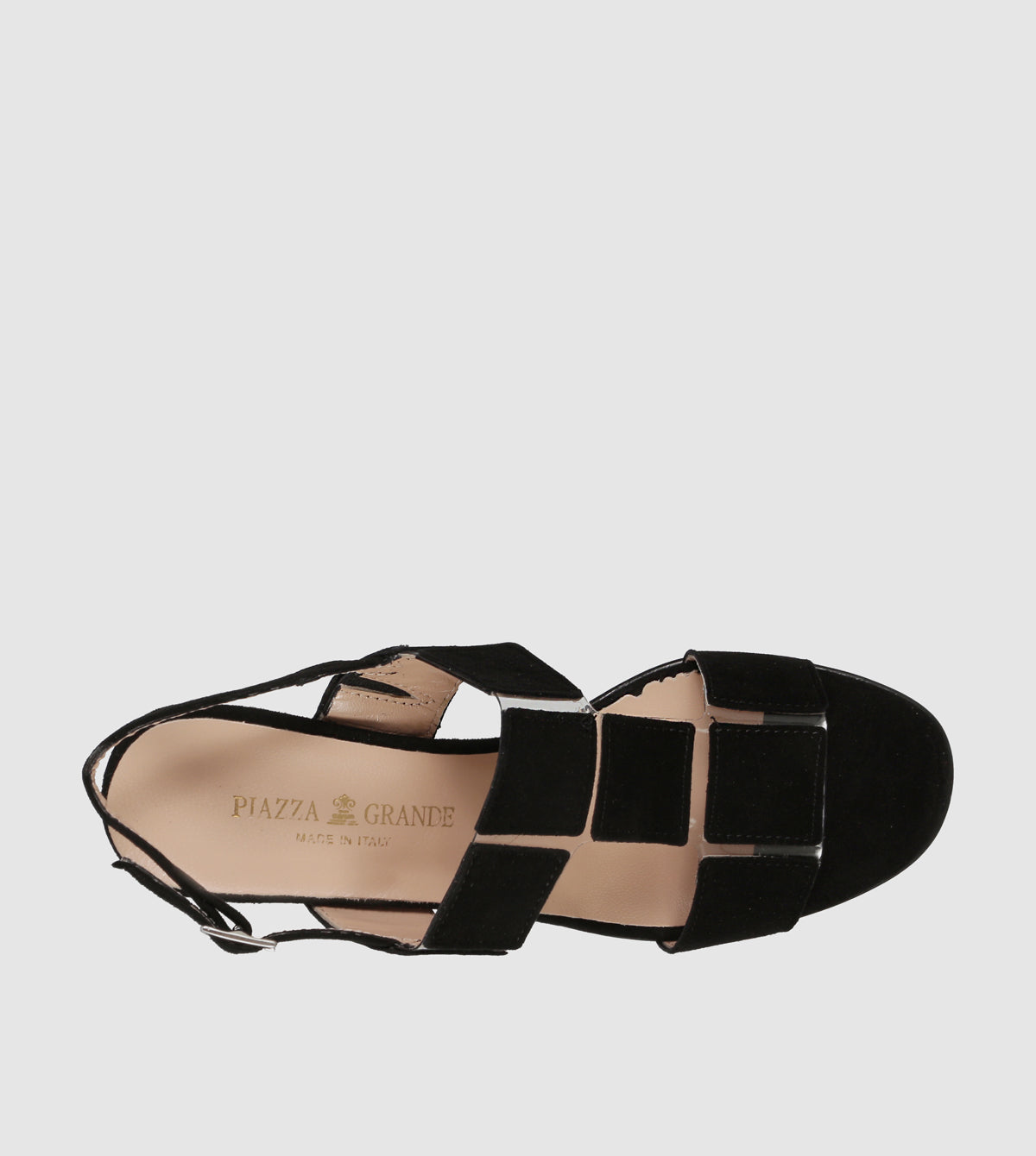 Rosetta Block Sandals by Piazza Grande