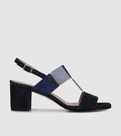 Rosetta Block Sandals by Piazza Grande