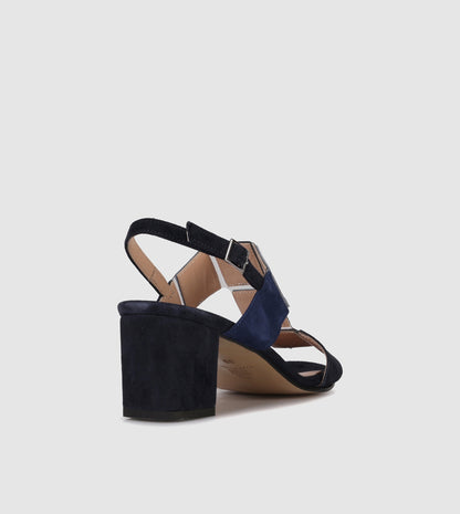 Rosetta Block Sandals by Piazza Grande