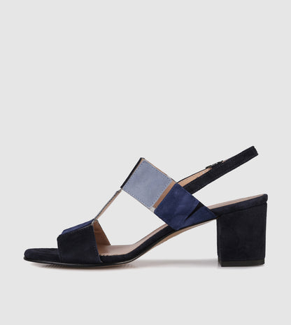 Rosetta Block Sandals by Piazza Grande