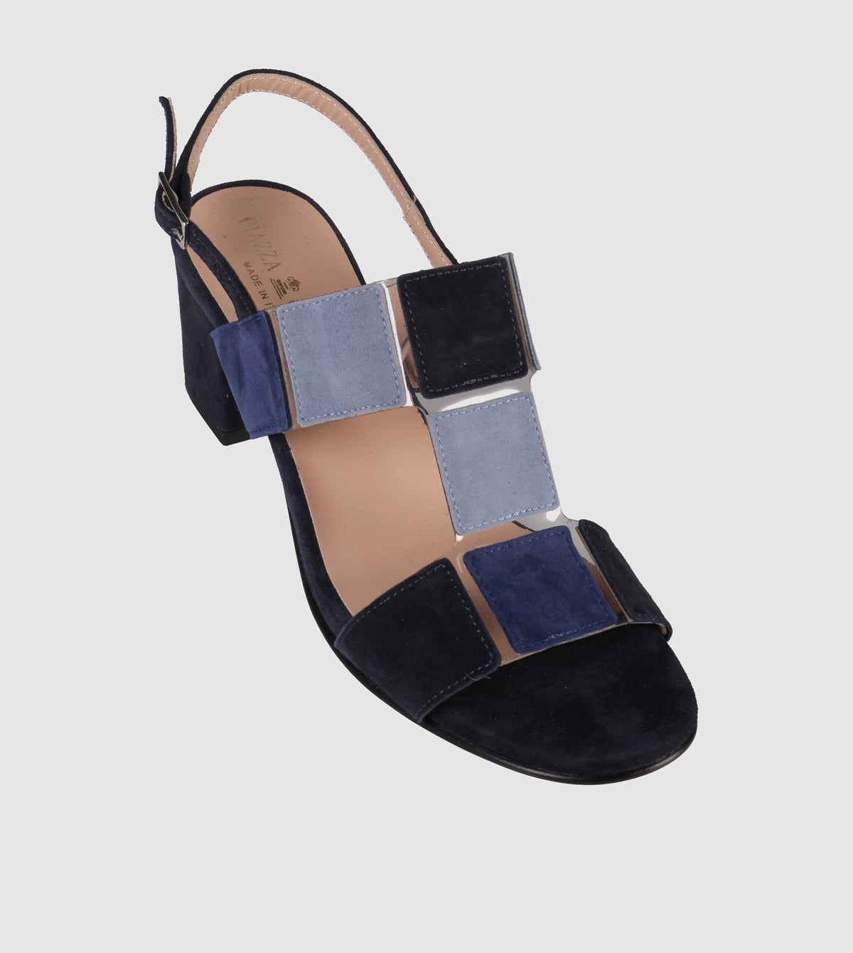 Rosetta Block Sandals by Piazza Grande