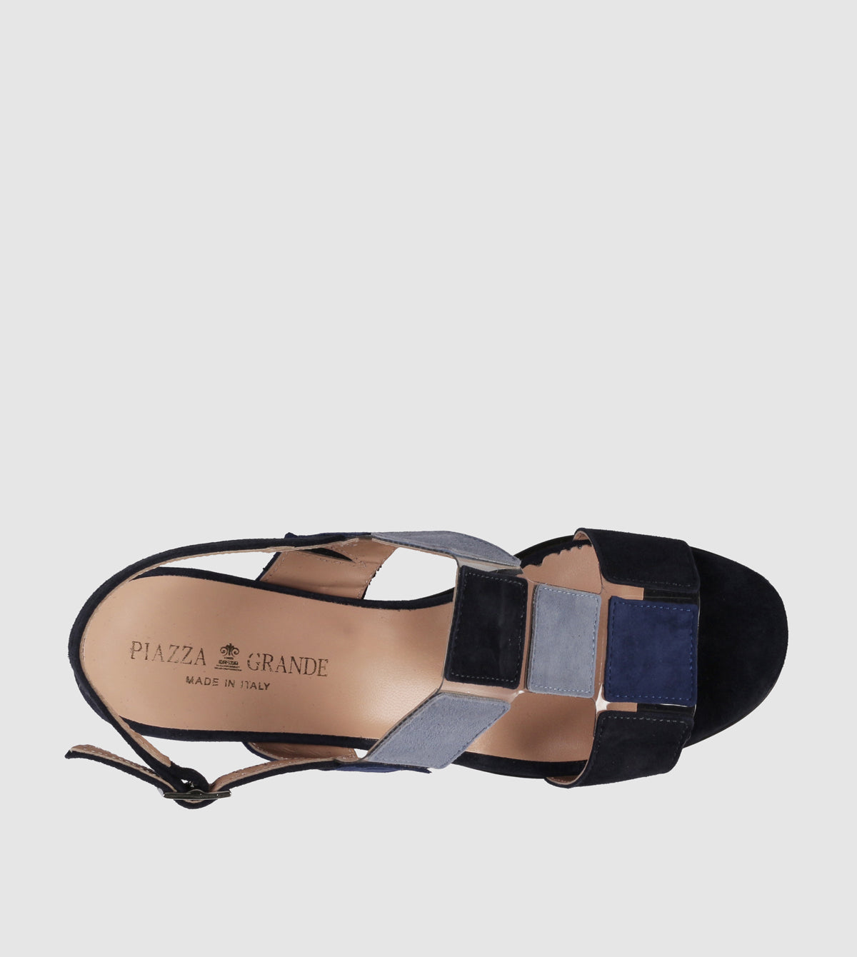 Rosetta Block Sandals by Piazza Grande