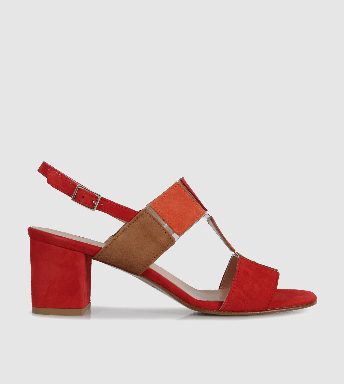 Rosetta Block Sandals by Piazza Grande