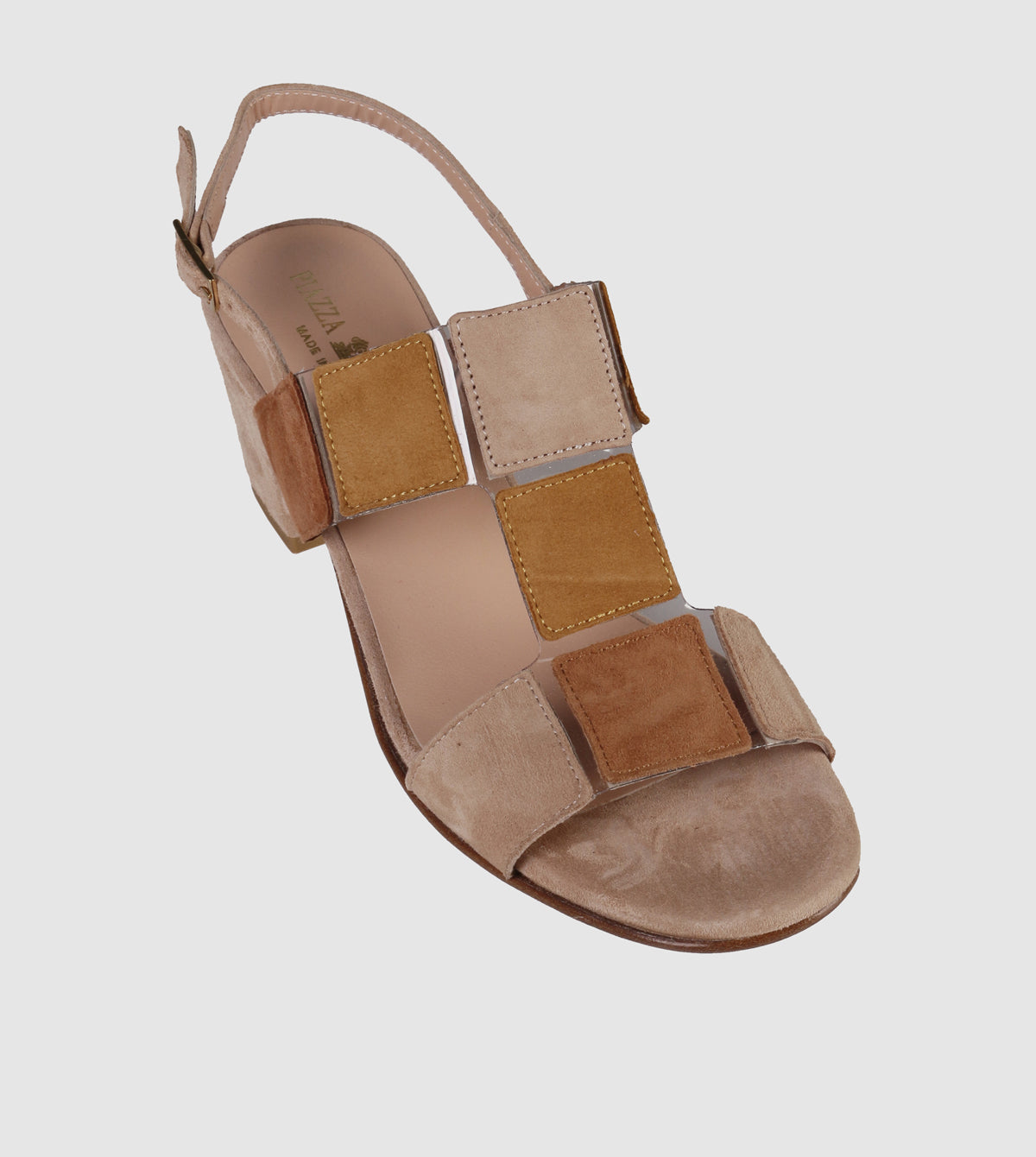 Rosetta Block Sandals by Piazza Grande