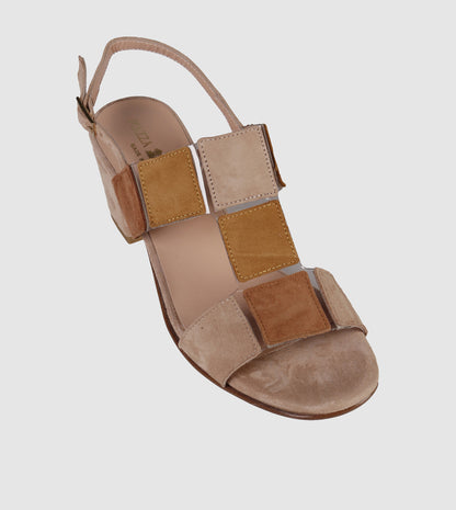 Rosetta Block Sandals by Piazza Grande