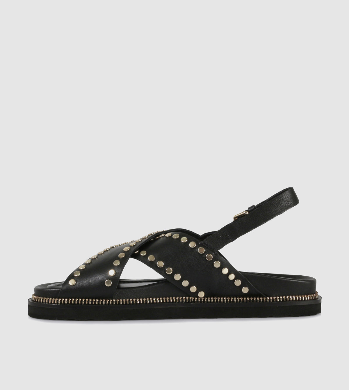 Noir Sandals by Elvio Zanon