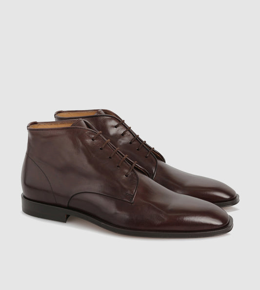 Miller Lace-Up Boots by Brando