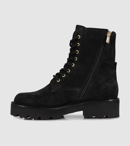 Jayan Lace-Up Boots by S Sempre Di