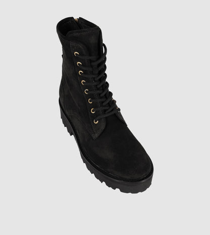Jayan Lace-Up Boots by S Sempre Di