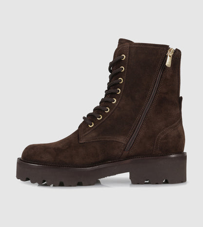 Jayan Lace-Up Boots by S Sempre Di